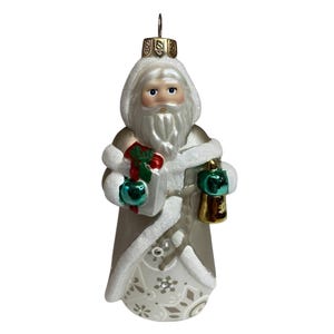 The Spirit of Christmas (Santa Claus) Hallmark Keepsake Christmas Tree Ornament (QXG7363) + 80s 90s One Vintage Ornament NIB New in Box